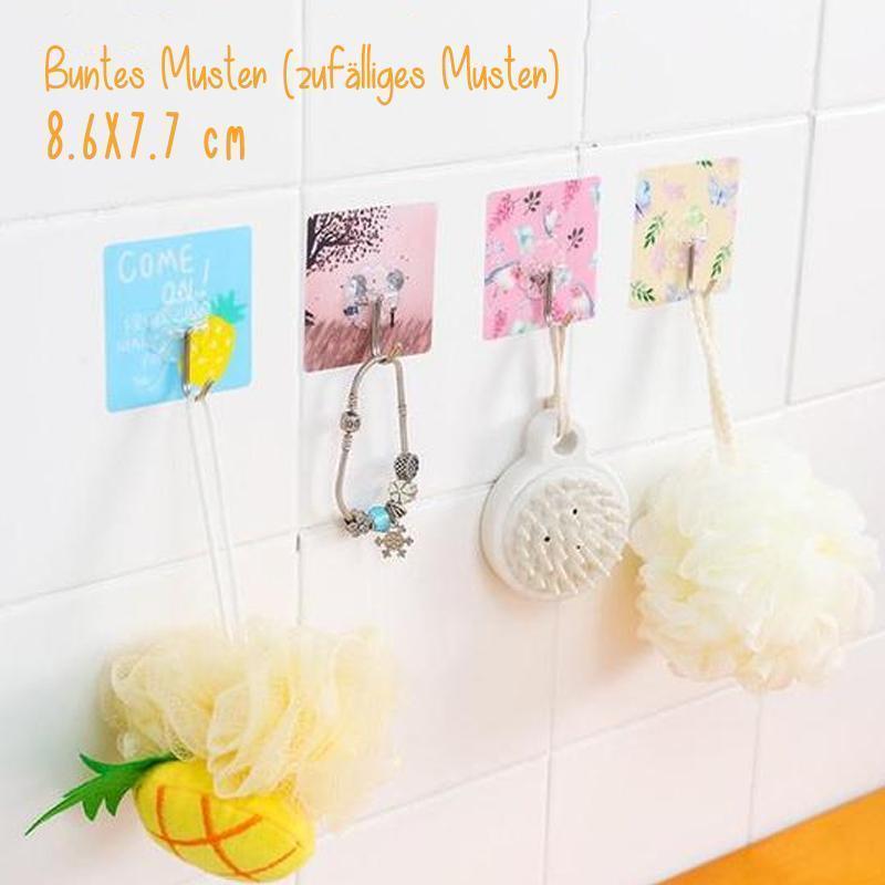 Strong Sticky Wall Hooks (10/20/30 pack)