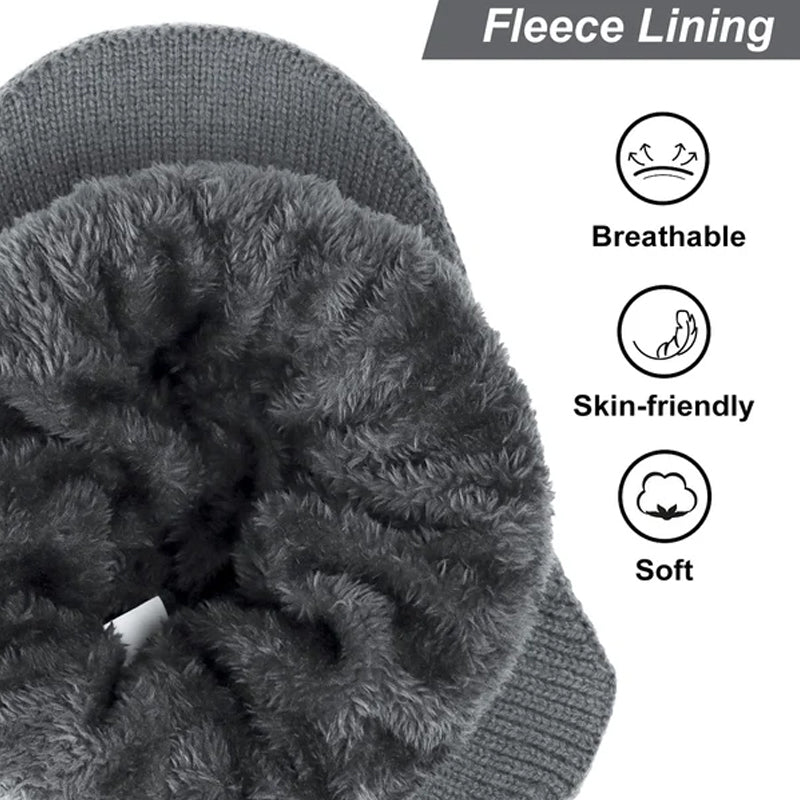 Fesara | Thermal Fleece Winter Beanie Ear Cover