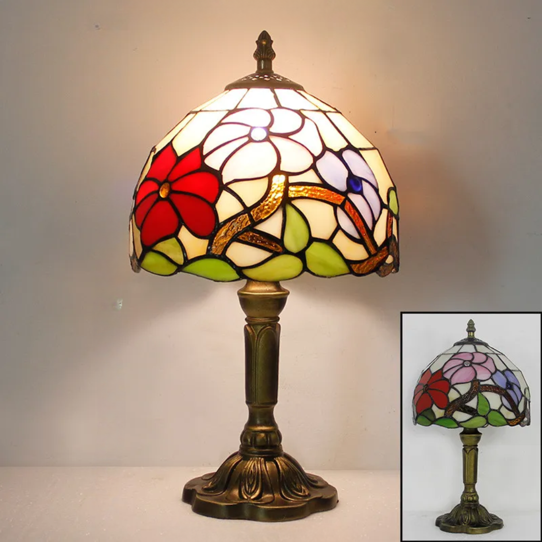 Stylish Rechargeable LED Tiffany Table Light