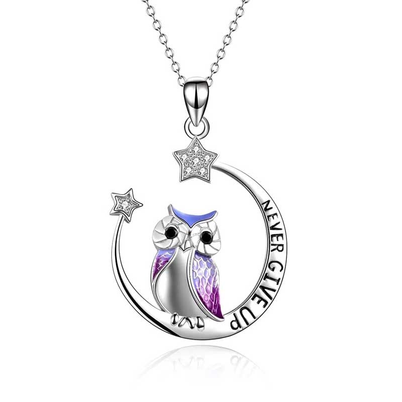 Inspirational Owl Pendant Necklace