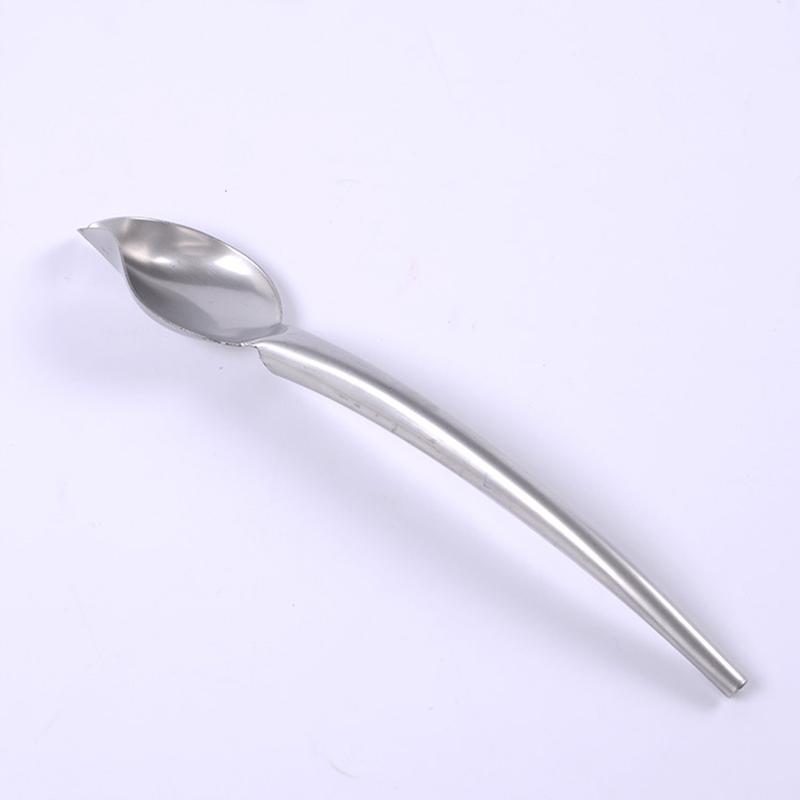 Silver Metal Serving Spoon