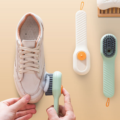 Gentle Home Cleaning Brush with Soft Bristles