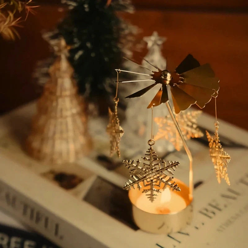 Rotating Candle Display Holder