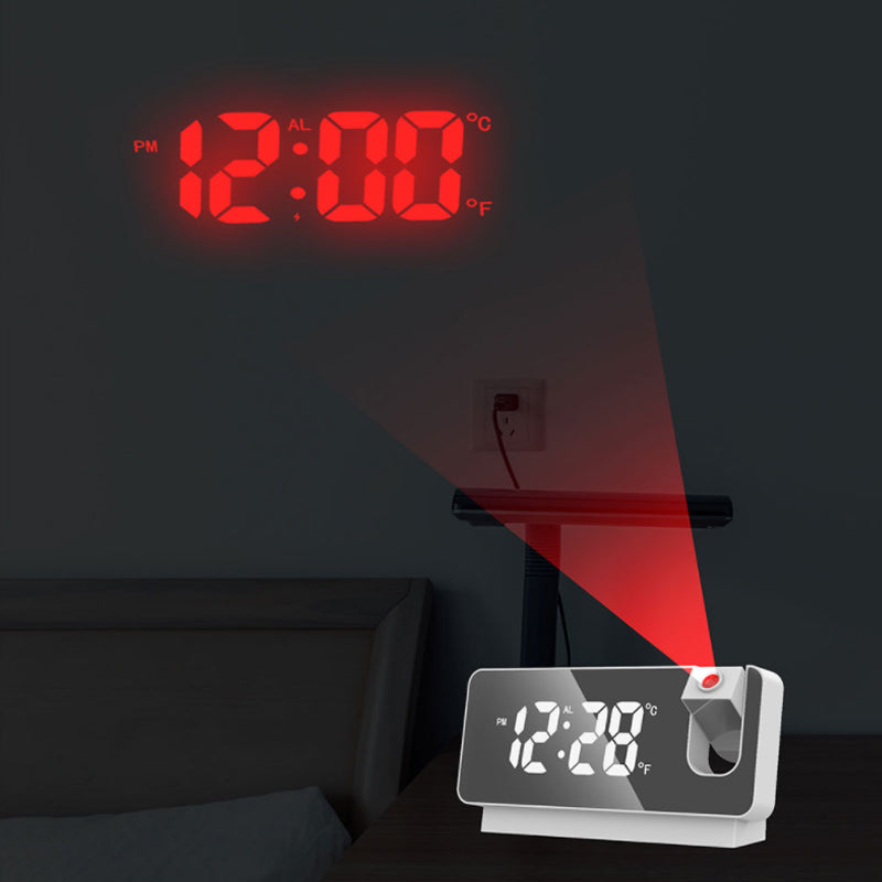 Smart LED Projection Alarm Clock