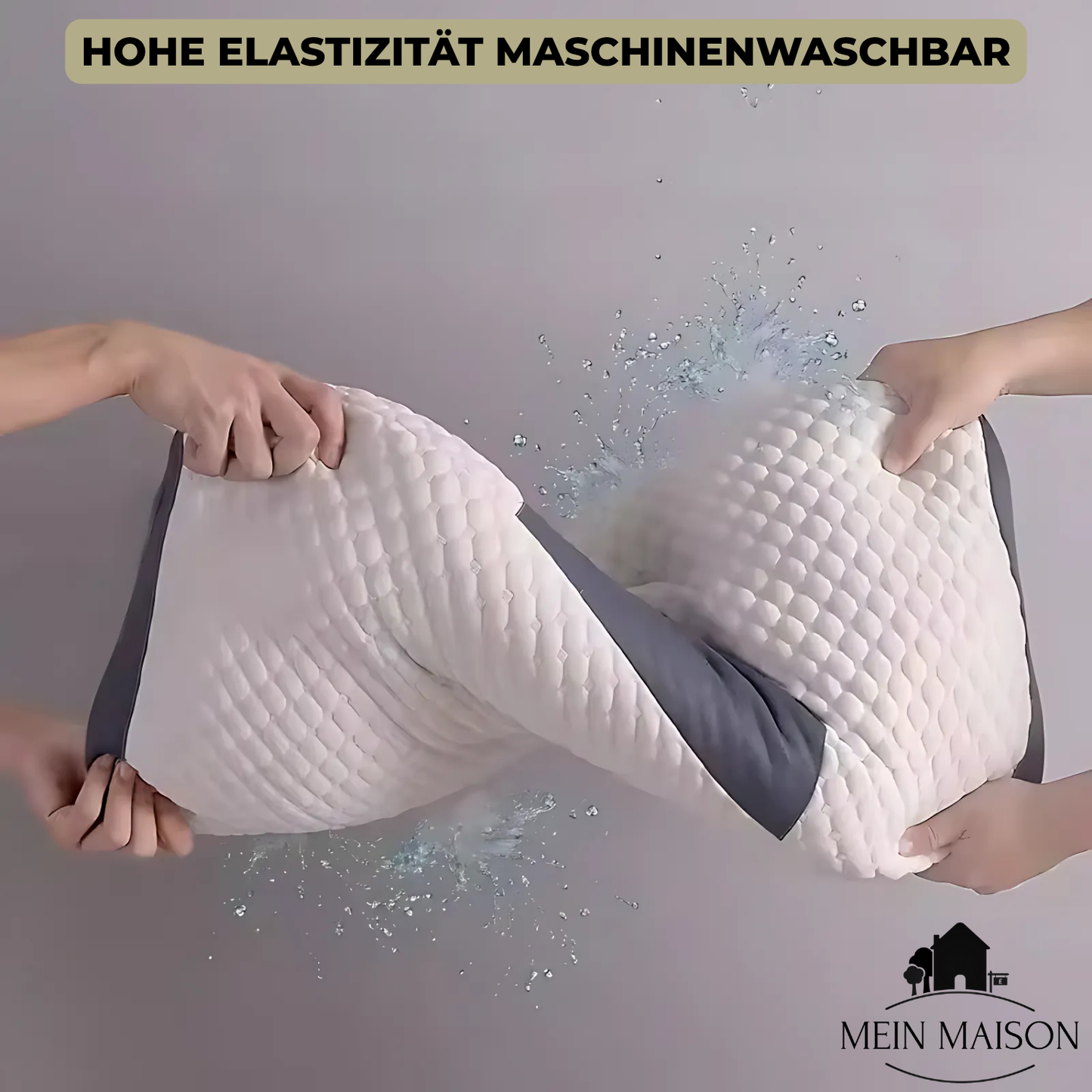 Contour Neck Pillow Soft Memory Foam Support Cushion