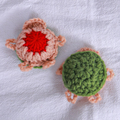 Colorful Crocheted Turtle Toy - Fesara