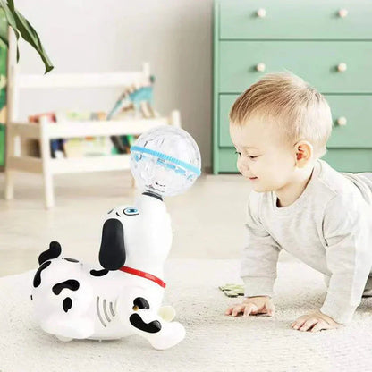Fun Interactive Puppy Toy with Glow Ball - Fesara