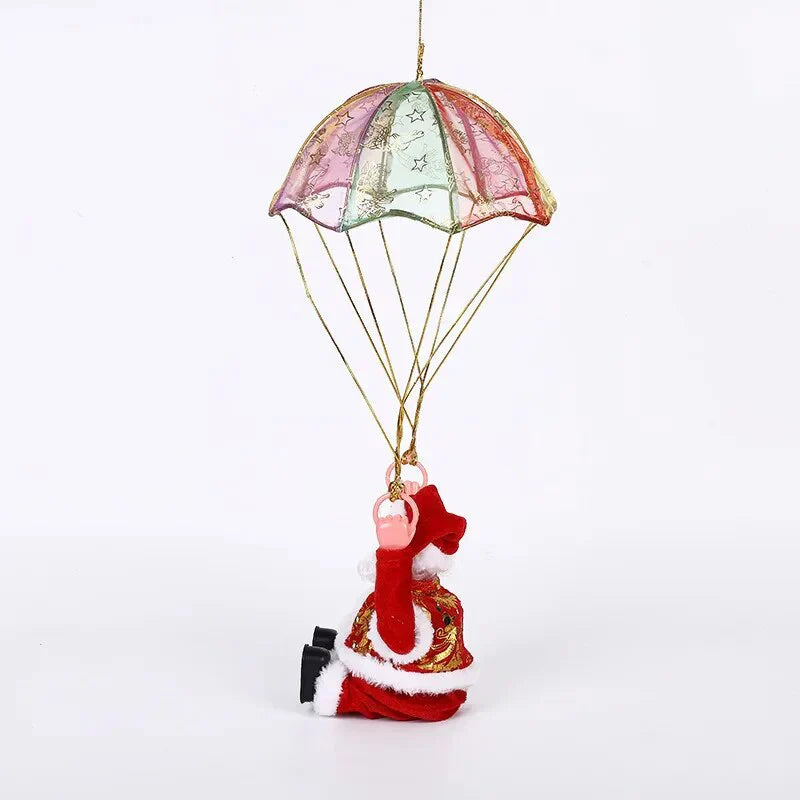 Fun Christmas Flying Santa Decoration