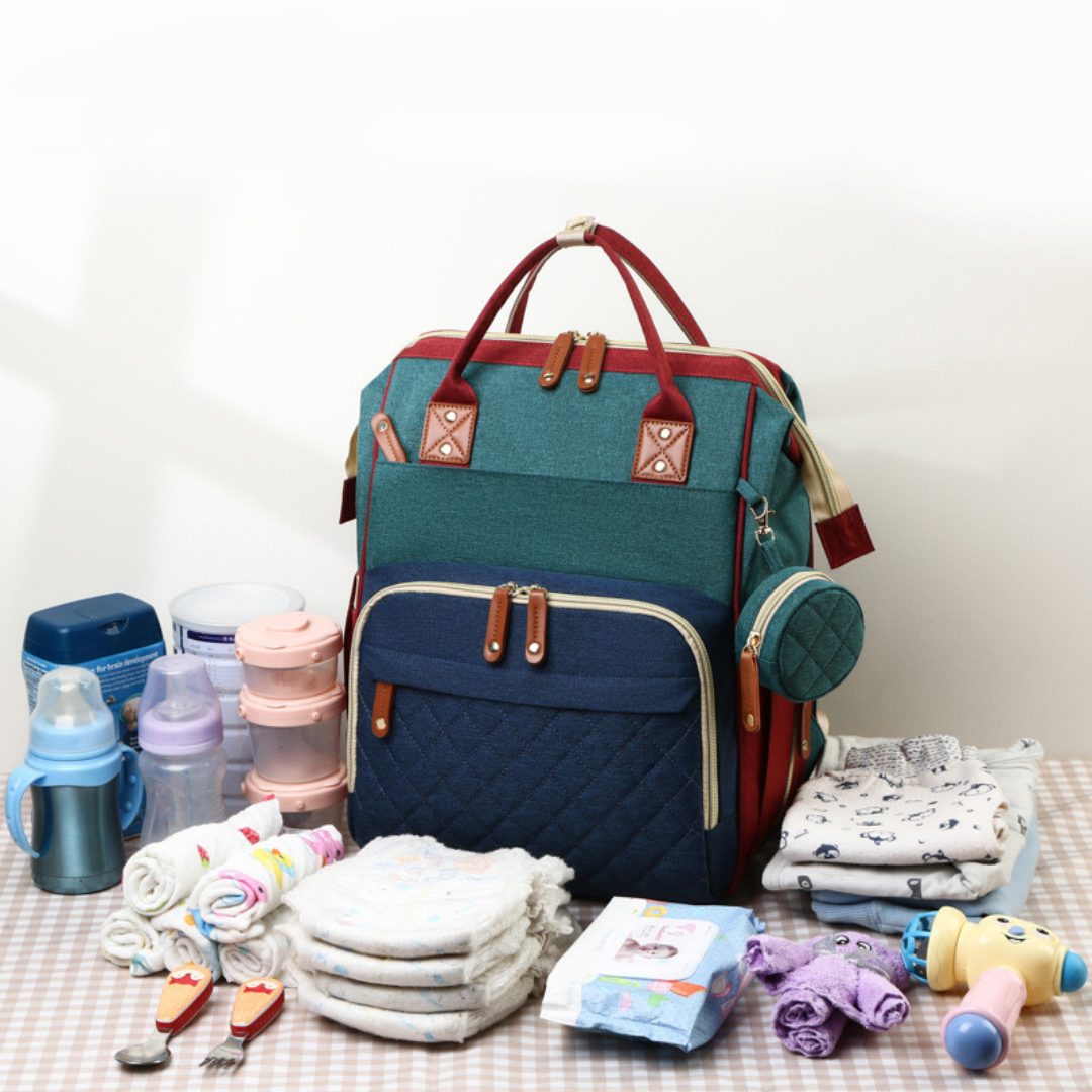 Practical Baby Diaper Bag Backpack with Changing Station