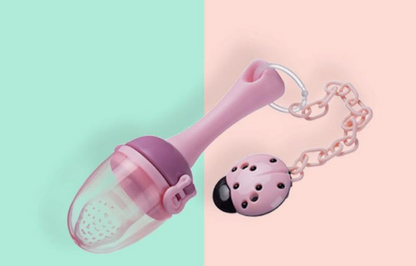 Soft Baby Teether and Feeder Set