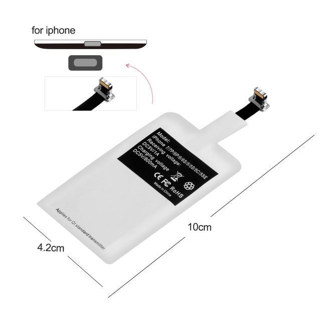 Fast Qi Wireless Charging Adapter - Fesara