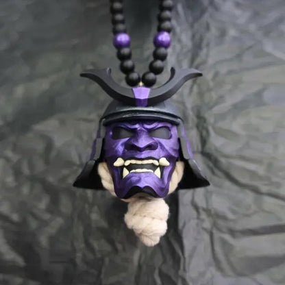 Japanese Warrior Car Charm Pendant