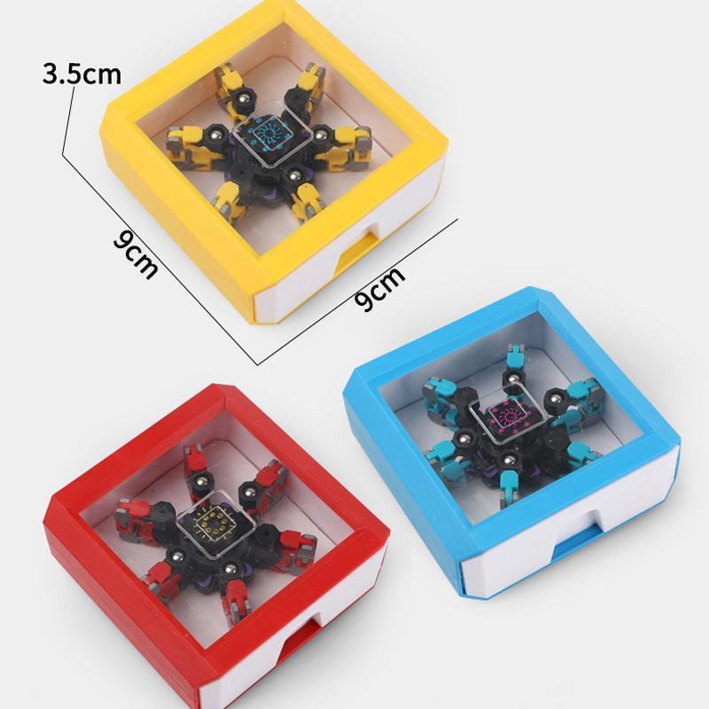 Colorful Metal Spin Top Toy