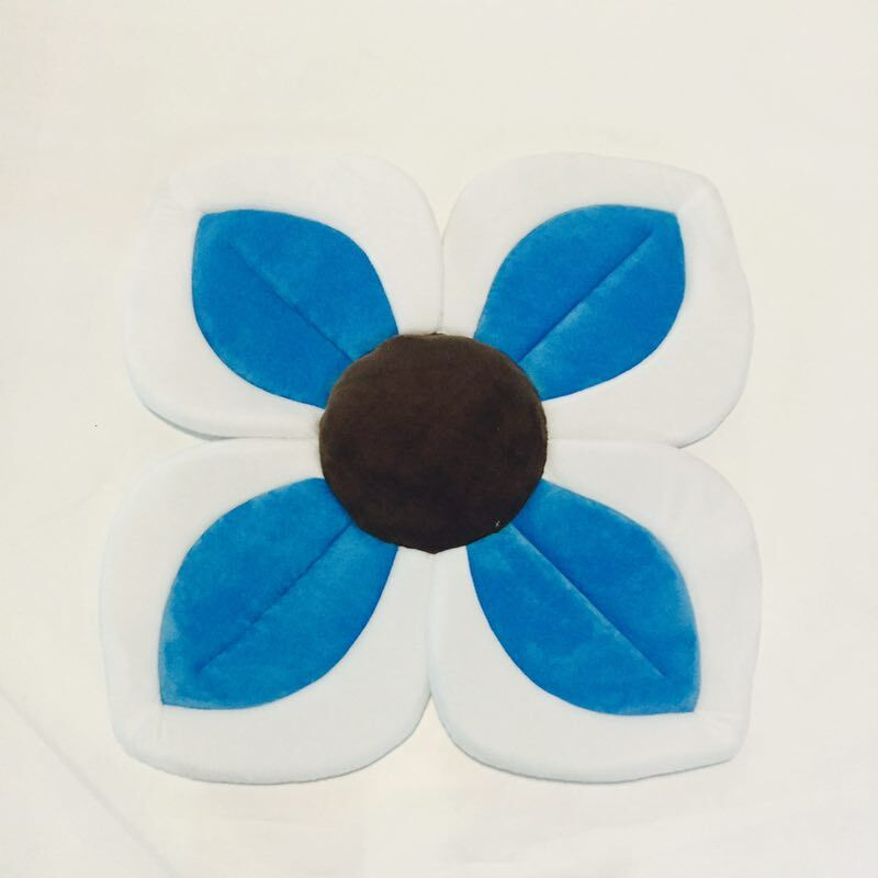 Soft Floral Baby Bath Support Mat