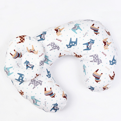 Comfortable Nursing Pillow with Baby Head Rest