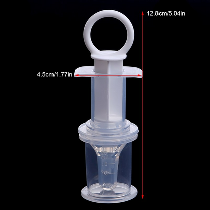 Baby Syringe with Gentle Nipple Adapter