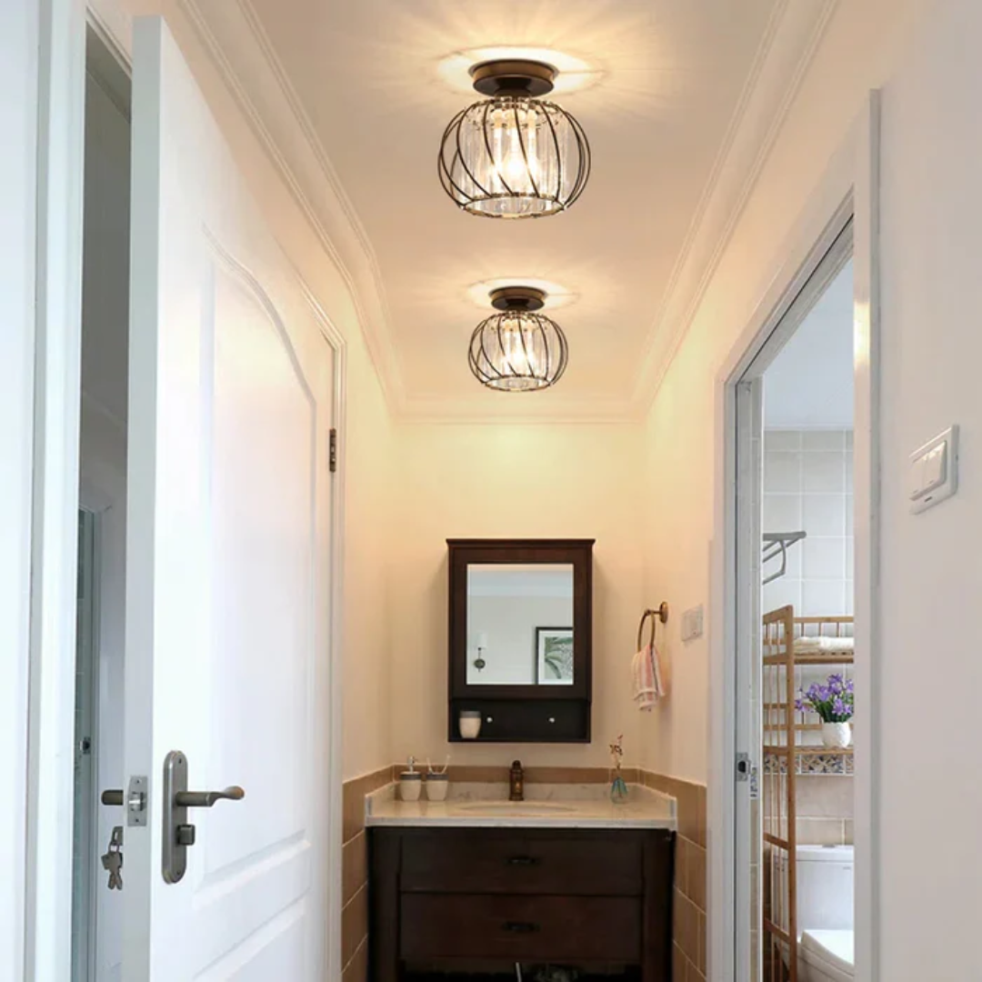 Elegant Glass Pendant Light
