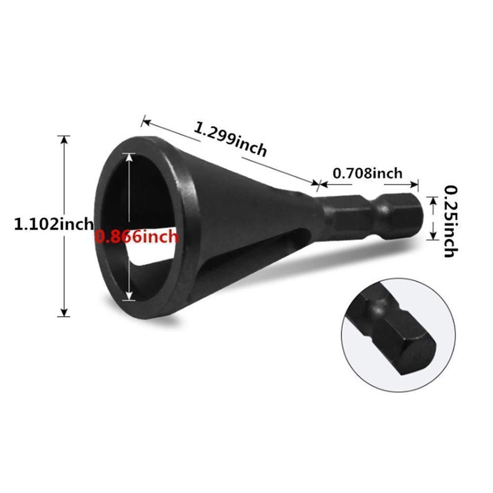 Easy Drill Bit Chamfer Deburring Tool
