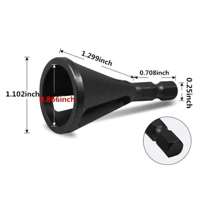 Easy Drill Bit Chamfer Deburring Tool