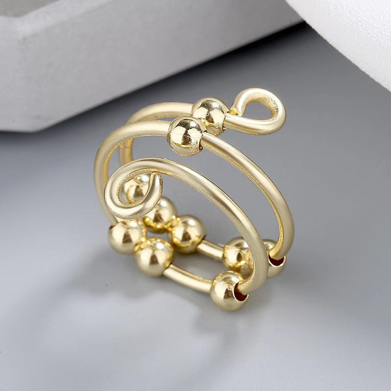 Stress Relief Ball Ring