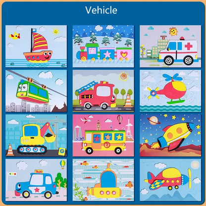 Fun 3D Sticker Playset for Kids