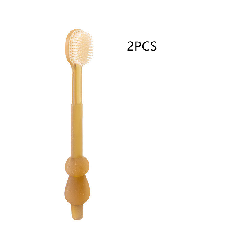 Soft Baby Silicone Toothbrush Set with Travel Case