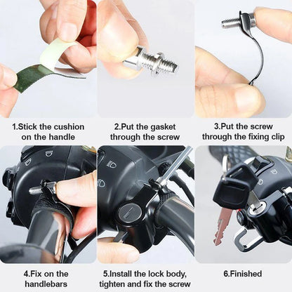 Secure Universal Bike Helmet Lock