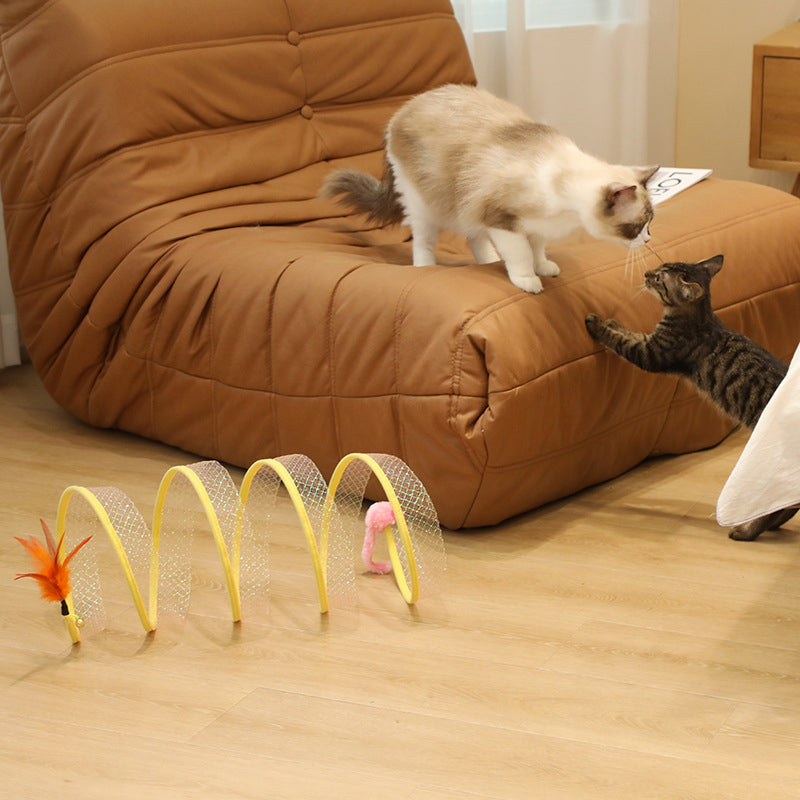 Portable Foldable Kitty Play Tunnel