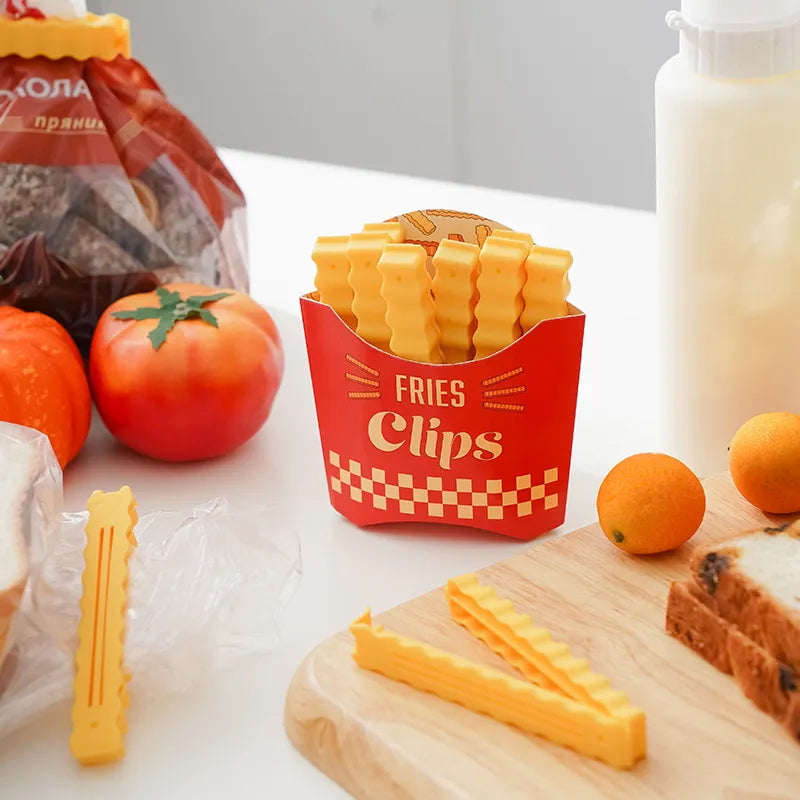 Funny Food Sealing Magnetic Chip Clip