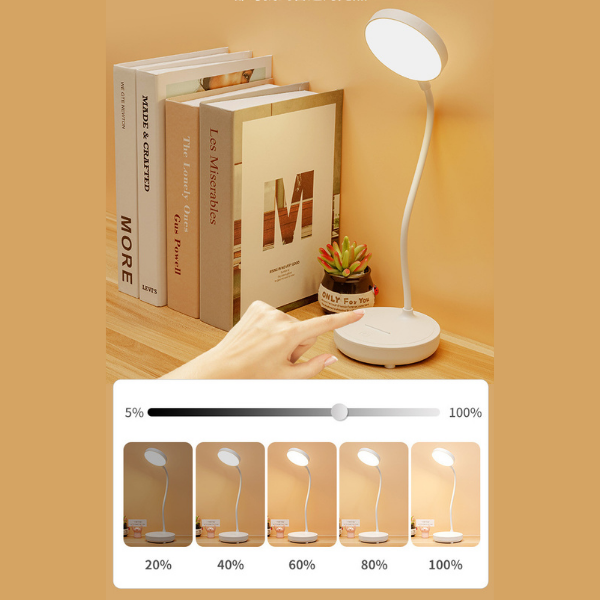 Versatile LED Office Lamp with Adjustable Arm