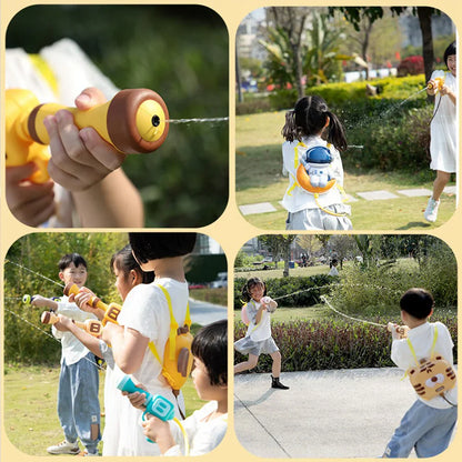 Water Gun Backpack for Kids Water Battles - Fesara