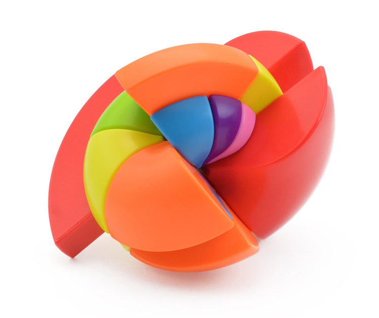 Vibrant Geometric Cube Decor