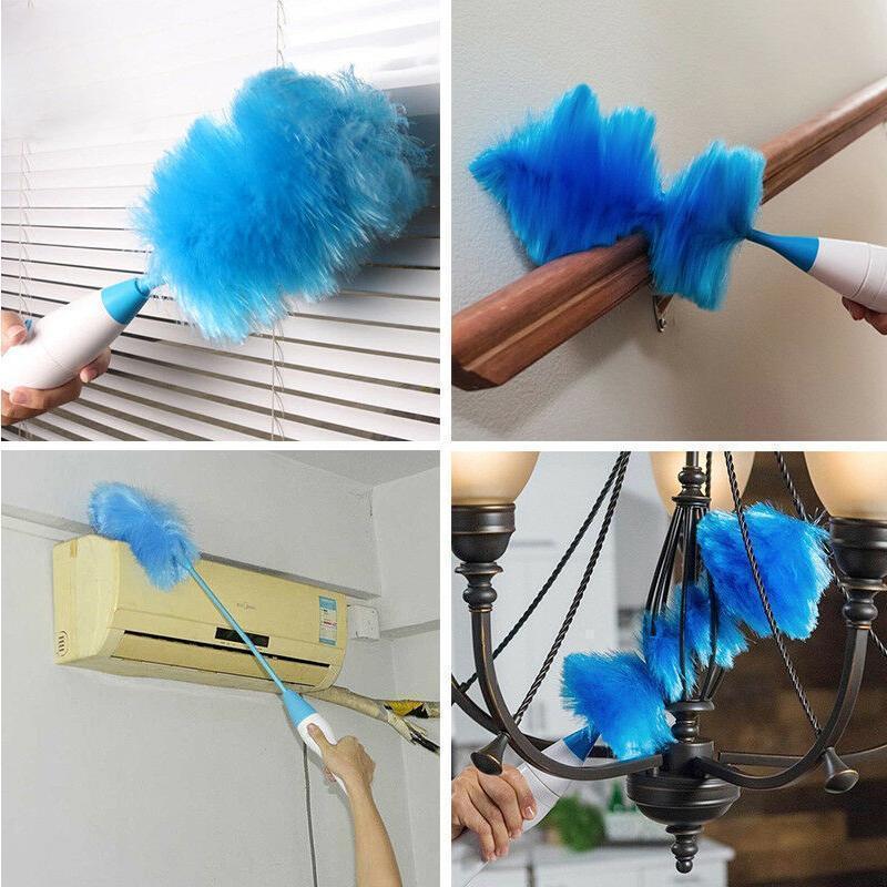 Fesara | Powerful Cyclone Duster with 2 Washable Heads