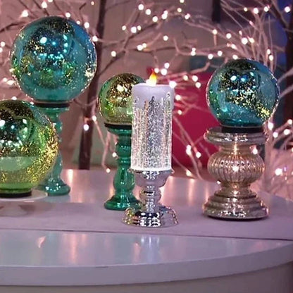 Warm White LED Holiday Candles