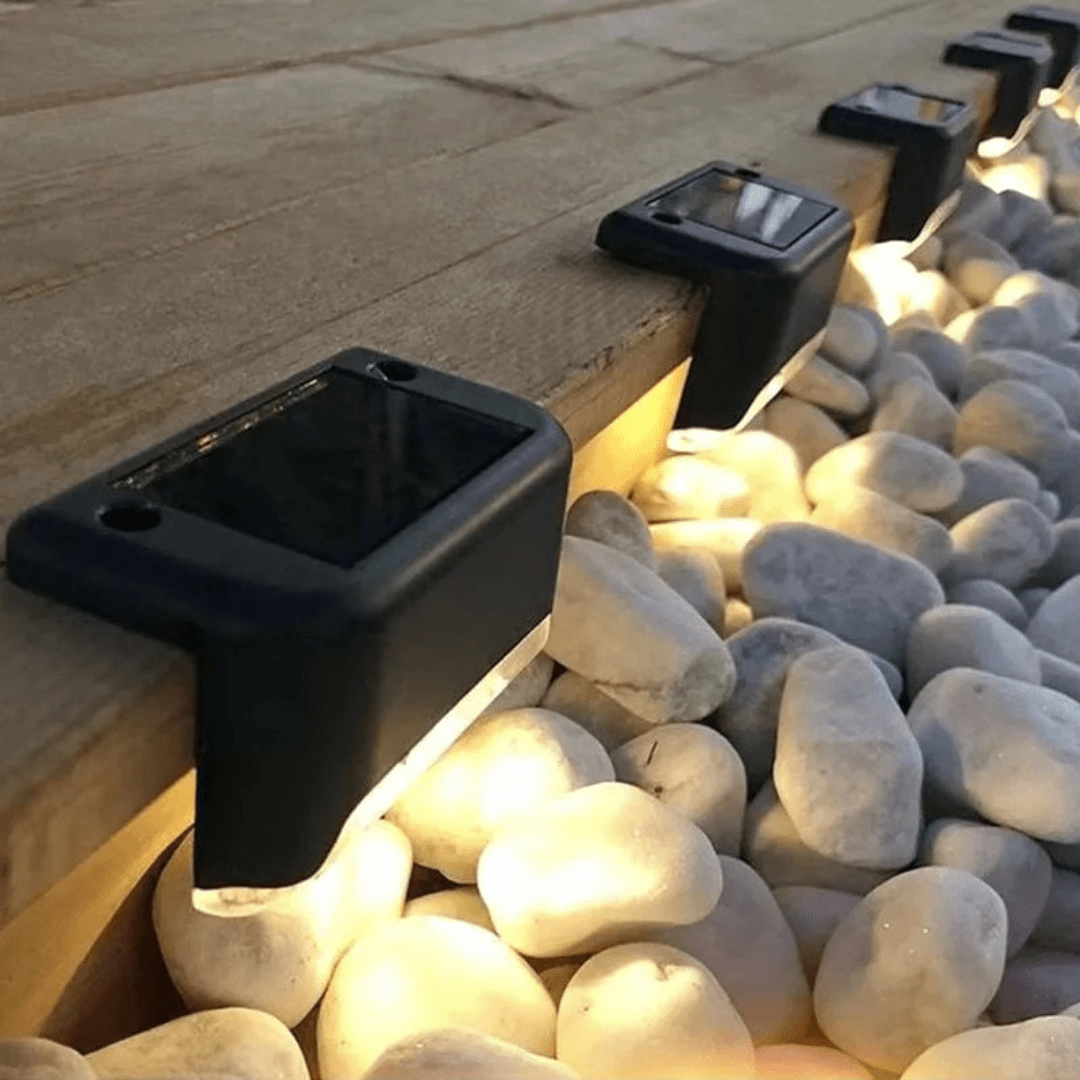 Easy Install Solar Powered LED Garden Lights