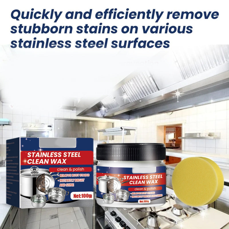 Heavy Duty Metal Polish Cleaning Wax