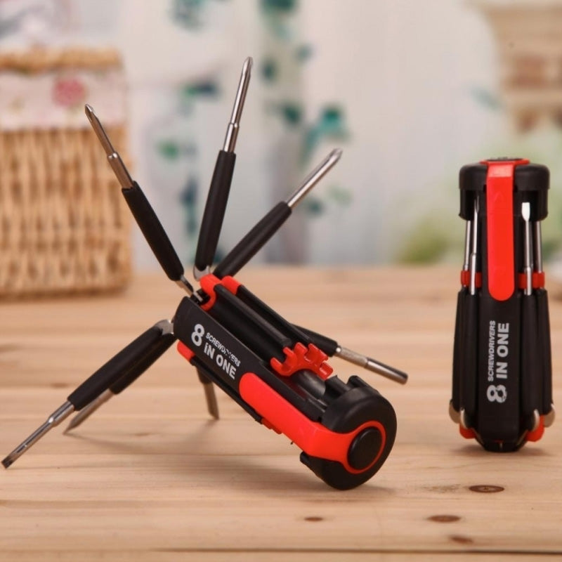 Multi Tool Screwdriver with LED Light