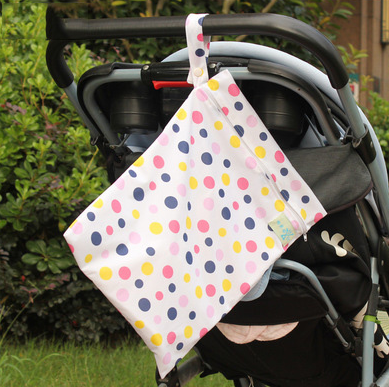 Practical Waterproof Baby Bag with Reusable Pouch