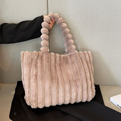 Big Buckle Tote Shoulder Bag