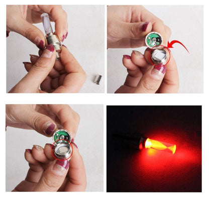Bright Car Wheel LED Valve Stem Caps (2 Pack)