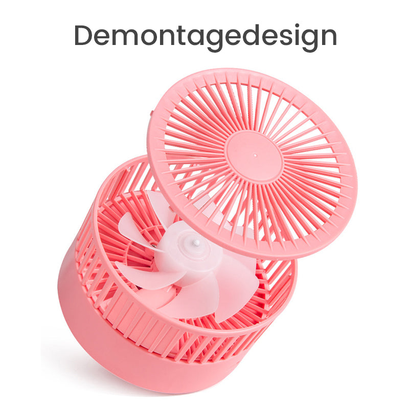 Portable Adjustable Rechargeable Floor Fan