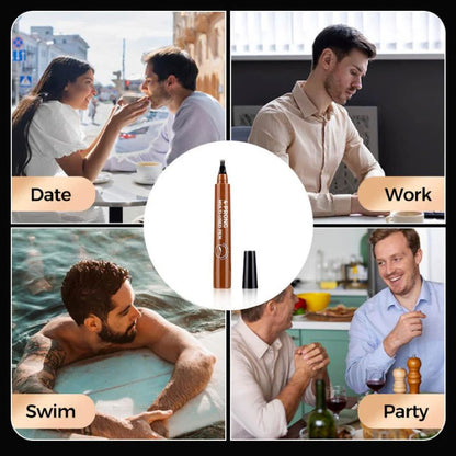 Precise 4-Tip Long-Lasting Waterproof Eyebrow Pencil