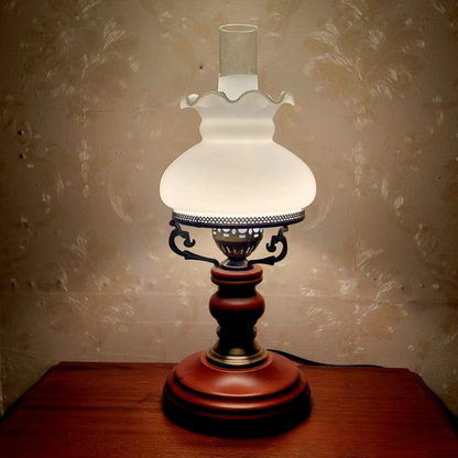 Traditional Warm Brown Table Lamp