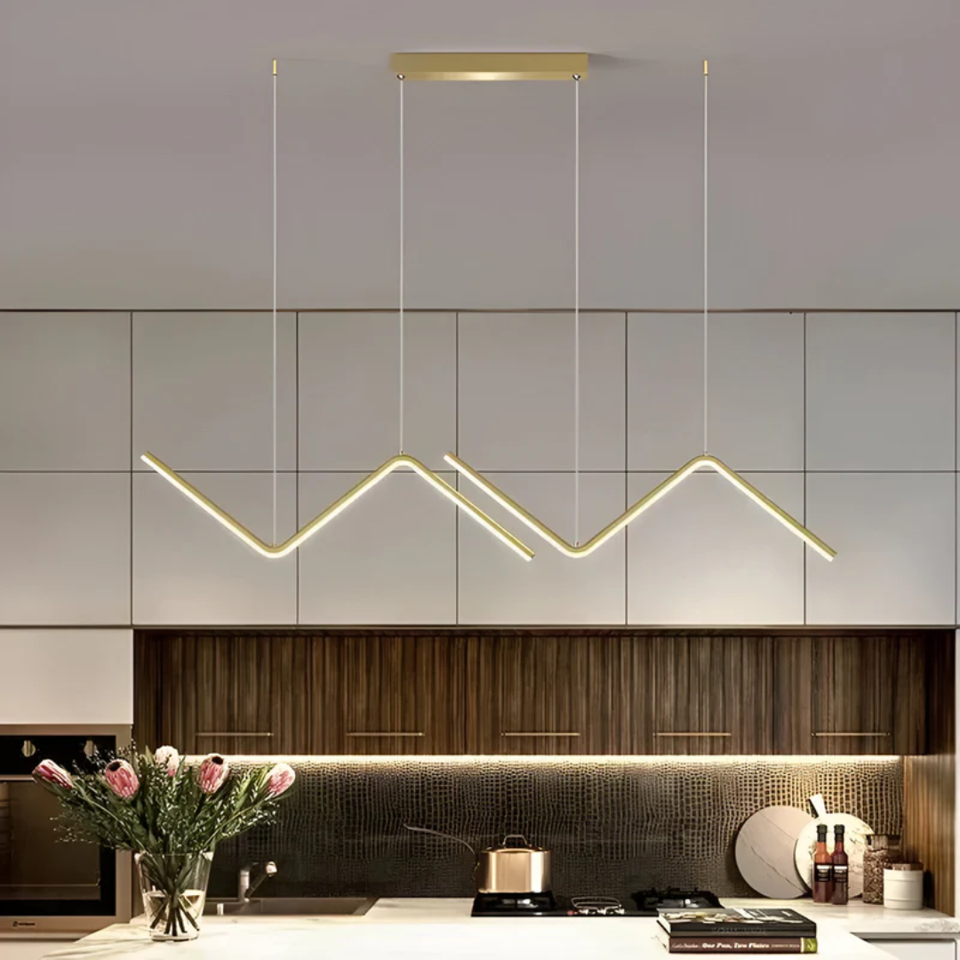 Modern Triangle Hanging LED Light
