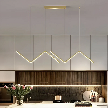Modern Triangle Hanging LED Light