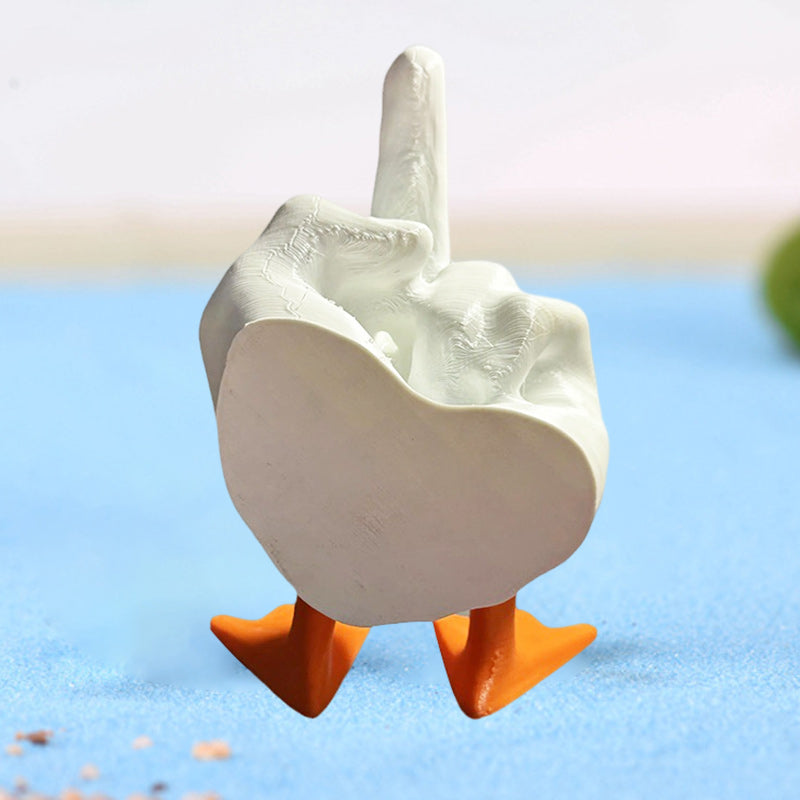 Funny Quacking Duck Figurine