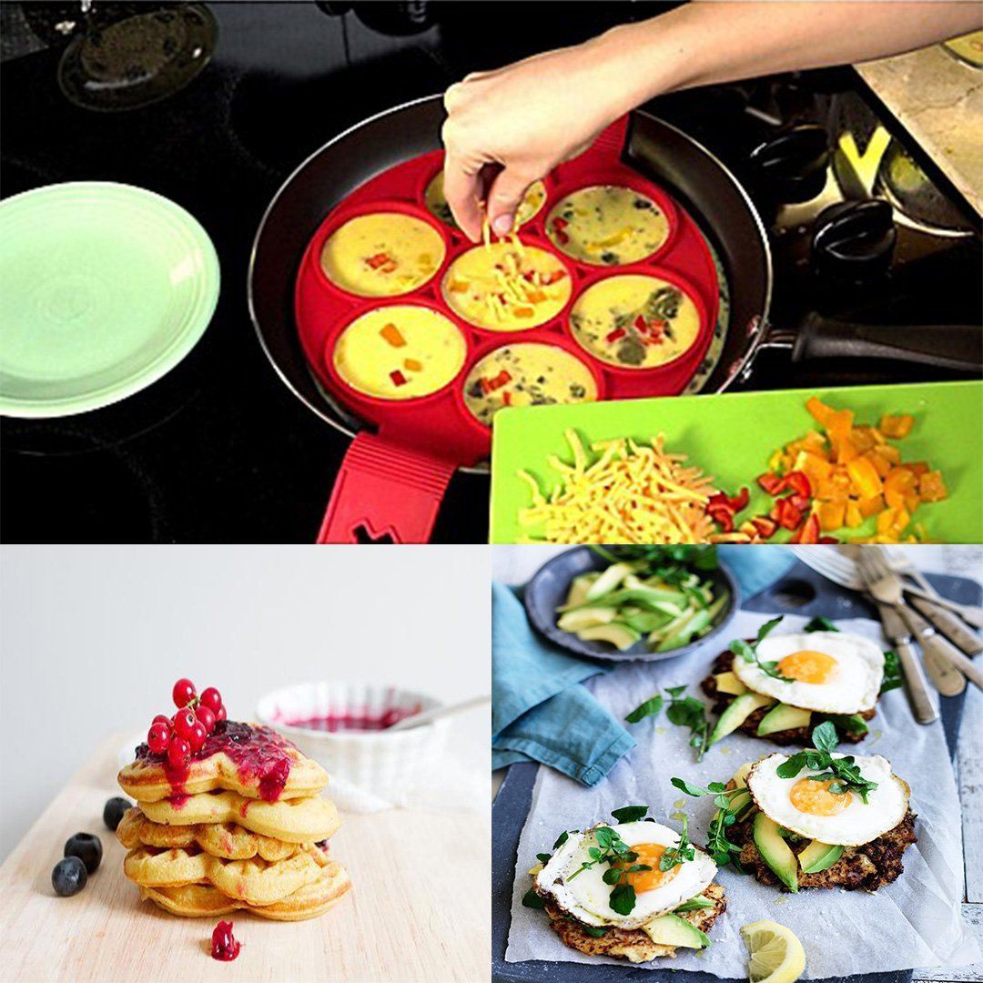 Easy Release Silicone Cake Pan Mold