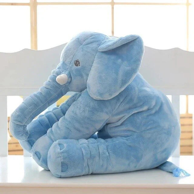 Soft Cute Elephant Throw Pillow