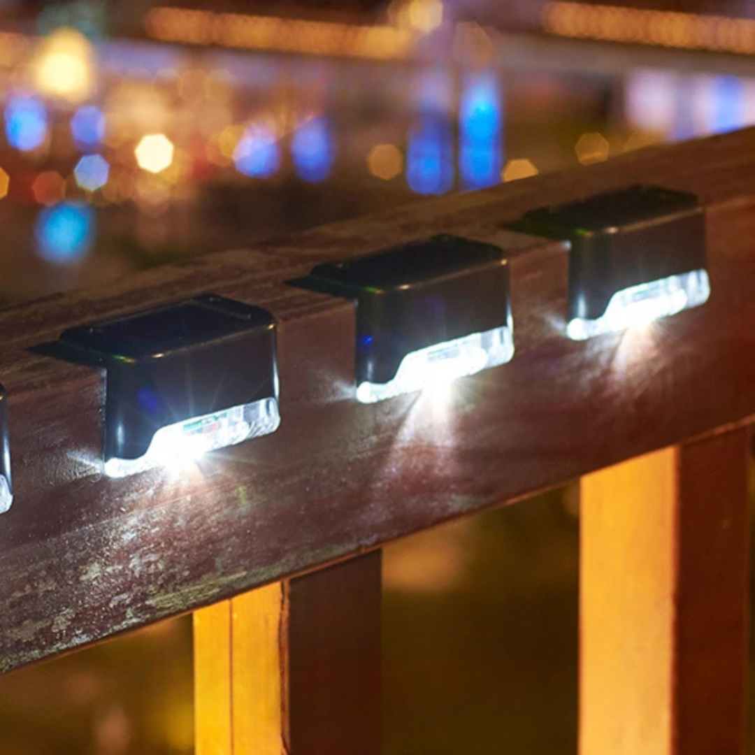 Easy Install Solar Powered LED Garden Lights - Fesara