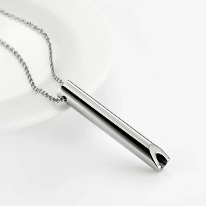 Calming Anxiety Relief Necklace Stainless Steel Accessory
